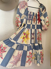Load image into Gallery viewer, Signature Collection-8 point star feedsack quilt dress