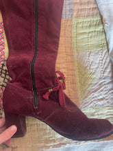 Load image into Gallery viewer, Vintage suede gogo boots