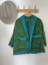 Load image into Gallery viewer, Vintage towel jacket
