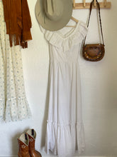 Load image into Gallery viewer, Vintage white eyelet maxi