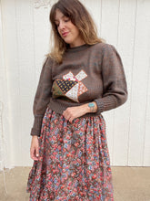 Load image into Gallery viewer, Vintage patchwork sweater