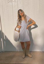 Load image into Gallery viewer, Vintage 70s striped mini dress