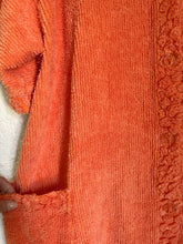 Load image into Gallery viewer, Vintage peach robe dress
