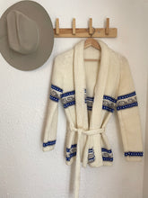 Load image into Gallery viewer, Vintage knit wrap cardigan