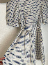 Load image into Gallery viewer, Vintage polka dot mini dress
