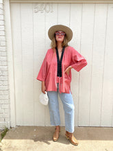 Load image into Gallery viewer, Vintage floral wrap Haori