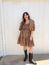 Load image into Gallery viewer, Signature Collection-puff sleeve mini dress