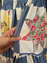 Load image into Gallery viewer, Signature Collection-8 point star feedsack quilt dress