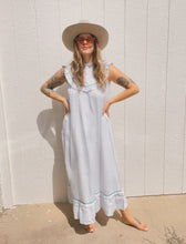 Load image into Gallery viewer, Vintage blue prairie dress