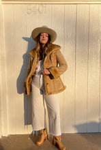 Load image into Gallery viewer, Vintage suede lamb coat