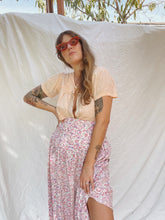 Load image into Gallery viewer, Vintage floral skirt