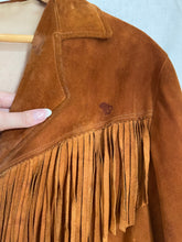 Load image into Gallery viewer, Vintage fringe jacket