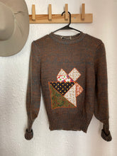 Load image into Gallery viewer, Vintage patchwork sweater