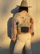 Load image into Gallery viewer, Signature Collection - cropped collared quilt coat