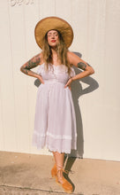 Load image into Gallery viewer, Vintage pink rose dress