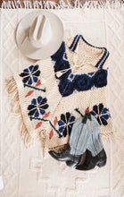 Load image into Gallery viewer, Vintage wool poncho