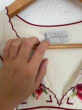 Load image into Gallery viewer, Vintage floral 70s cotton maxi