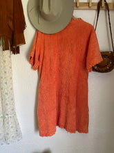 Load image into Gallery viewer, Vintage peach robe dress
