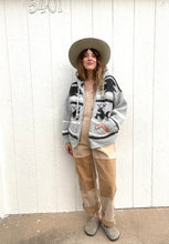 Load image into Gallery viewer, Vintage hand knit wool jacket