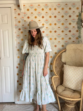 Load image into Gallery viewer, Signature Collection-Blue floral maxi dress