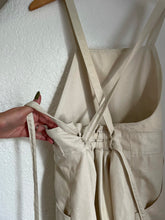 Load image into Gallery viewer, The jumpsuit-natural swiss dot