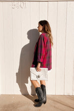 Load image into Gallery viewer, Vintage plaid blazer