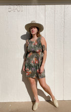 Load image into Gallery viewer, Vintage smocked mini dress