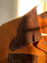 Load image into Gallery viewer, Vintage two toned suede jacket