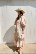 Load image into Gallery viewer, Signature Collection-Tan calico floral maxi dress