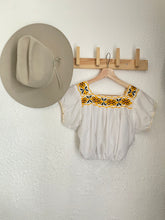 Load image into Gallery viewer, Vintage reworked embroidered top
