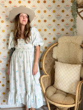 Load image into Gallery viewer, Signature Collection-Blue floral maxi dress