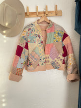 Load image into Gallery viewer, Signature Collection - cropped collared quilt coat