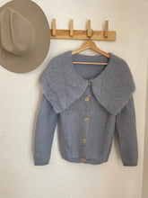 Load image into Gallery viewer, Vintage collared mohair cardigan