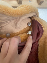 Load image into Gallery viewer, Vintage apricot teddy coat