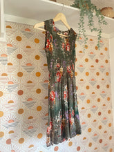 Load image into Gallery viewer, Vintage smocked mini dress
