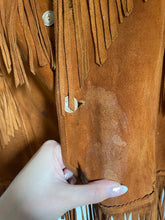 Load image into Gallery viewer, Vintage fringe jacket