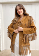 Load image into Gallery viewer, Vintage fringe jacket