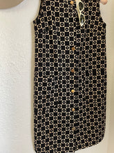 Load image into Gallery viewer, Vintage 60s checkered dress