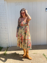 Load image into Gallery viewer, Vintage 70s floral dress