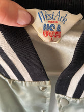 Load image into Gallery viewer, Vintage satin bomber jacket