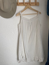 Load image into Gallery viewer, Vintage cotton eyelet dress