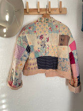 Load image into Gallery viewer, Signature Collection - cropped collared quilt coat