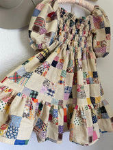 Load image into Gallery viewer, Signature Collection-puff sleeve quilted dress