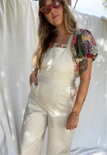 Load image into Gallery viewer, The jumpsuit-natural swiss dot