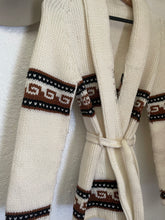 Load image into Gallery viewer, Vintage knit wrap cardigan
