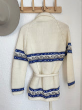 Load image into Gallery viewer, Vintage knit wrap cardigan