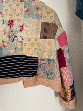 Load image into Gallery viewer, Signature Collection - cropped collared quilt coat