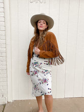 Load image into Gallery viewer, Vintage cropped fringe jacket