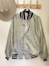 Load image into Gallery viewer, Vintage satin bomber jacket
