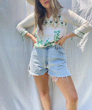 Load image into Gallery viewer, Vintage Indian Cotton embroidered top